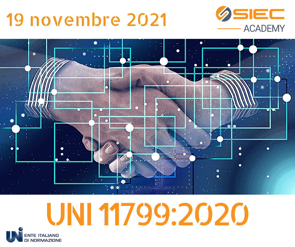 Corso norma UNI 11799 – 19 novembre